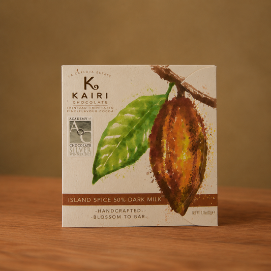Island Spice 50% Dark Milk - KAIRI Chocolate