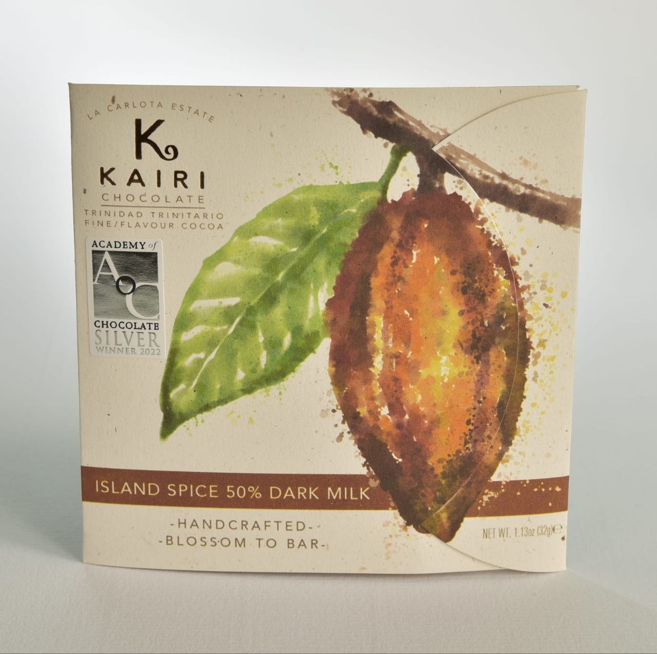 Island Spice 50% Dark Milk - KAIRI Chocolate